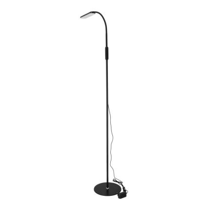Lampadaire à intensité variable TEILO LED/10W/230V 3000/4000/6500K noir + Télécommande