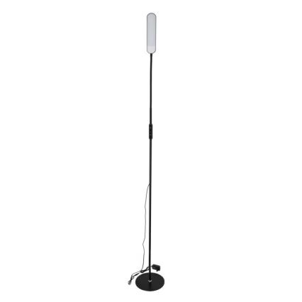 Lampadaire à intensité variable TEILO LED/10W/230V 3000/4000/6500K noir + Télécommande