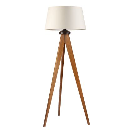 Lampadaire AIDA 1xE27/15W/230V chêne/crème