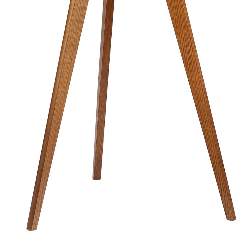 Lampadaire AIDA 1xE27/15W/230V chêne/raphia