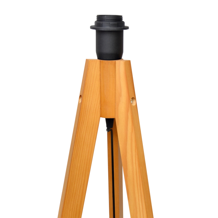 Lampadaire ALBA 1xE27/15W/230V noir/chêne