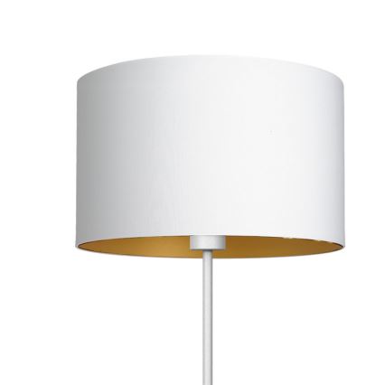 Lampadaire ARDEN 1xE27/60W/230V blanc/doré