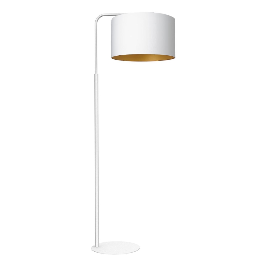 Lampadaire ARDEN 1xE27/60W/230V blanc/doré