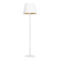 Lampadaire ARDEN 1xE27/60W/230V blanc/doré