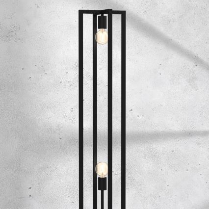 Lampadaire ARNOLD 2xE27/60W/230V noir