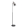 Lampadaire ASGARD 1xE27/11W/230V gris/noir/doré