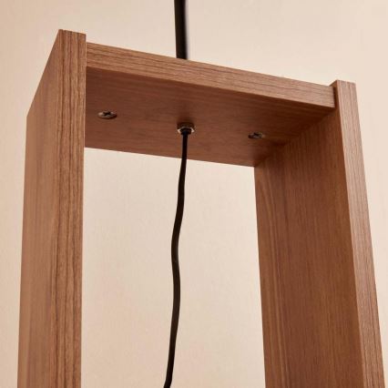 Lampadaire AYD 1xE27/40W/230V brun/beige