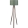 Lampadaire AYD 1xE27/40W/230V marron/vert