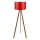 Lampadaire AYD 1xE27/40W/230V rouge/marron