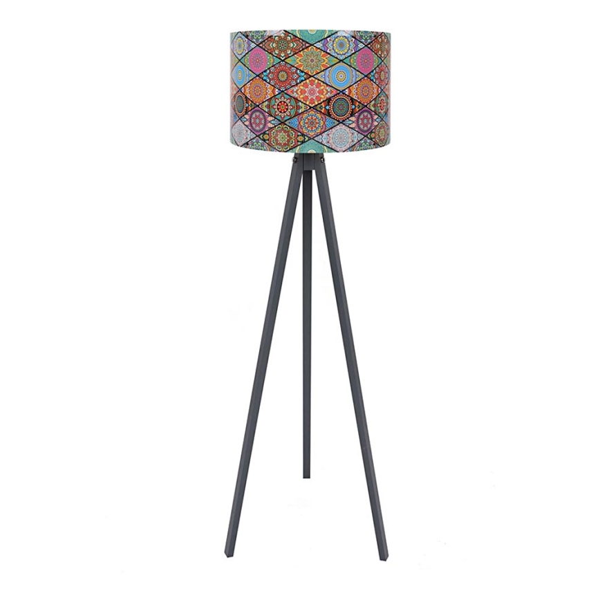 Lampadaire AYD 1xE27/60W/230V multicolore/gris