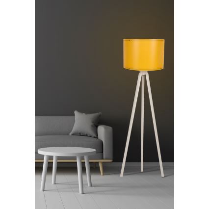 Lampadaire AYD 1xE27/60W/230V orange/beige