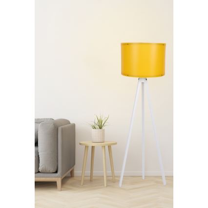 Lampadaire AYD 1xE27/60W/230V orange/blanc