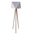 Lampadaire BAKARO 1xE27/60W/230V pin blanc