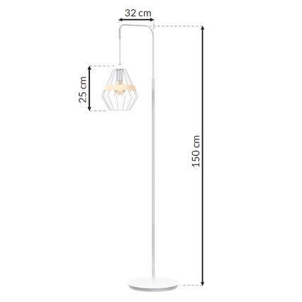 Lampadaire CLIF 1xE27/60W/230V