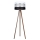 Lampadaire CORAL 1xE27/60W/230V marron/noir/blanc/chrome mat