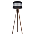 Lampadaire CORAL 1xE27/60W/230V marron/noir/chrome mat