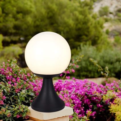 Lampadaire d'extérieur 1xE27/60W/230V IP44 33 cm noir