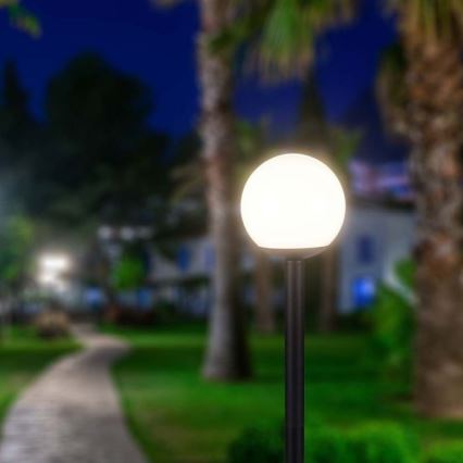 Lampadaire d'extérieur 1xE27/60W/230V IP44 97 cm noir