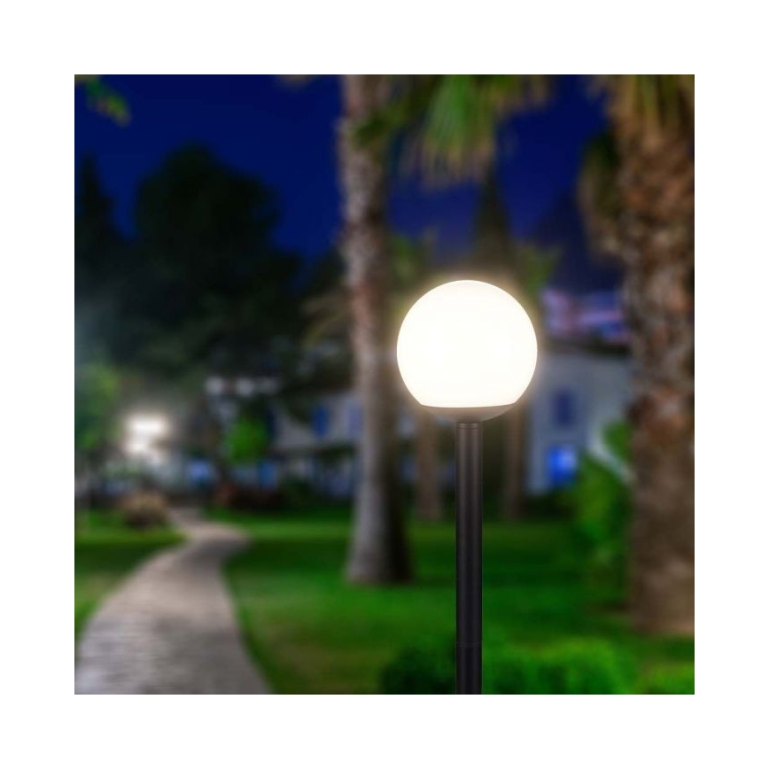 Lampadaire d'extérieur 1xE27/60W/230V IP44 97 cm noir