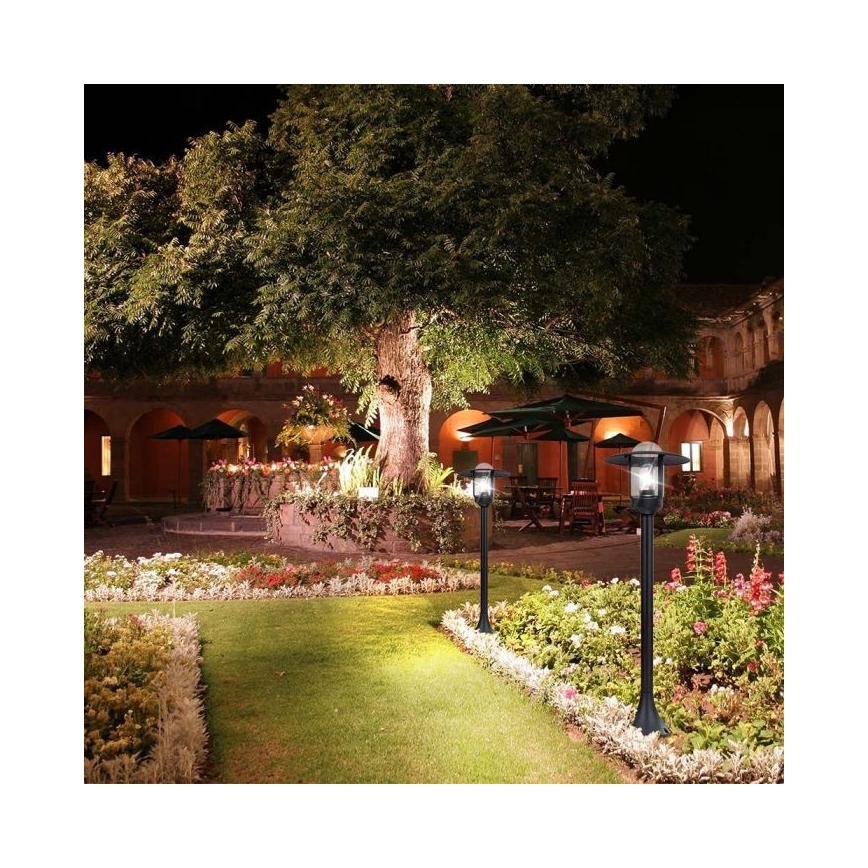 Lampadaire d'extérieur 1xE27/60W/230V IP44 noir