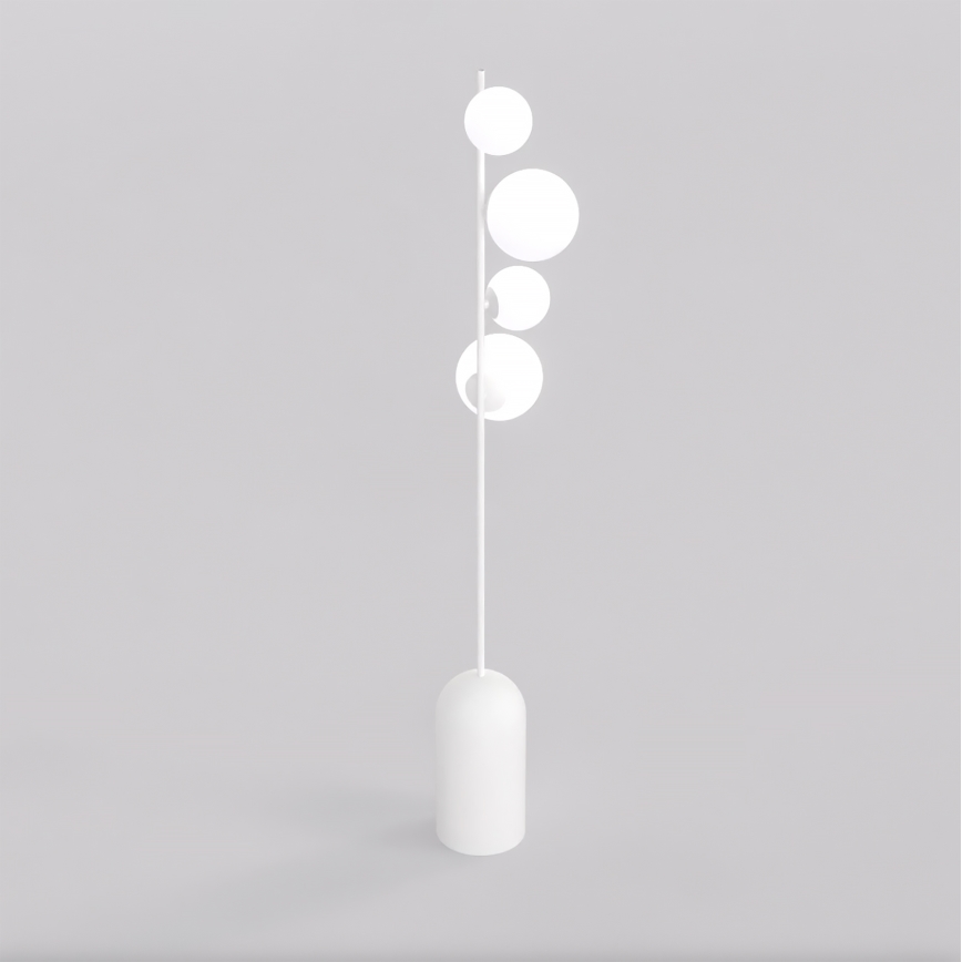 Lampadaire ETNO 4xG9/8W/230V blanc