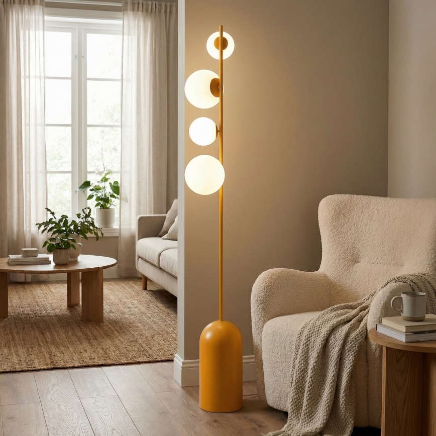 Lampadaire ETNO 4xG9/8W/230V orange