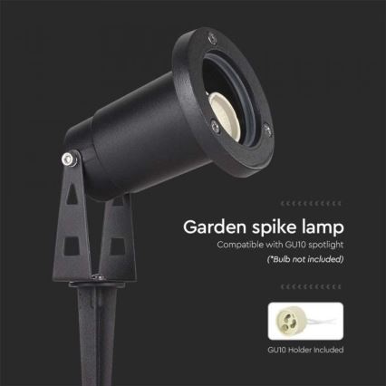 Lampadaire extérieur 1xGU10/35W/230V IP65