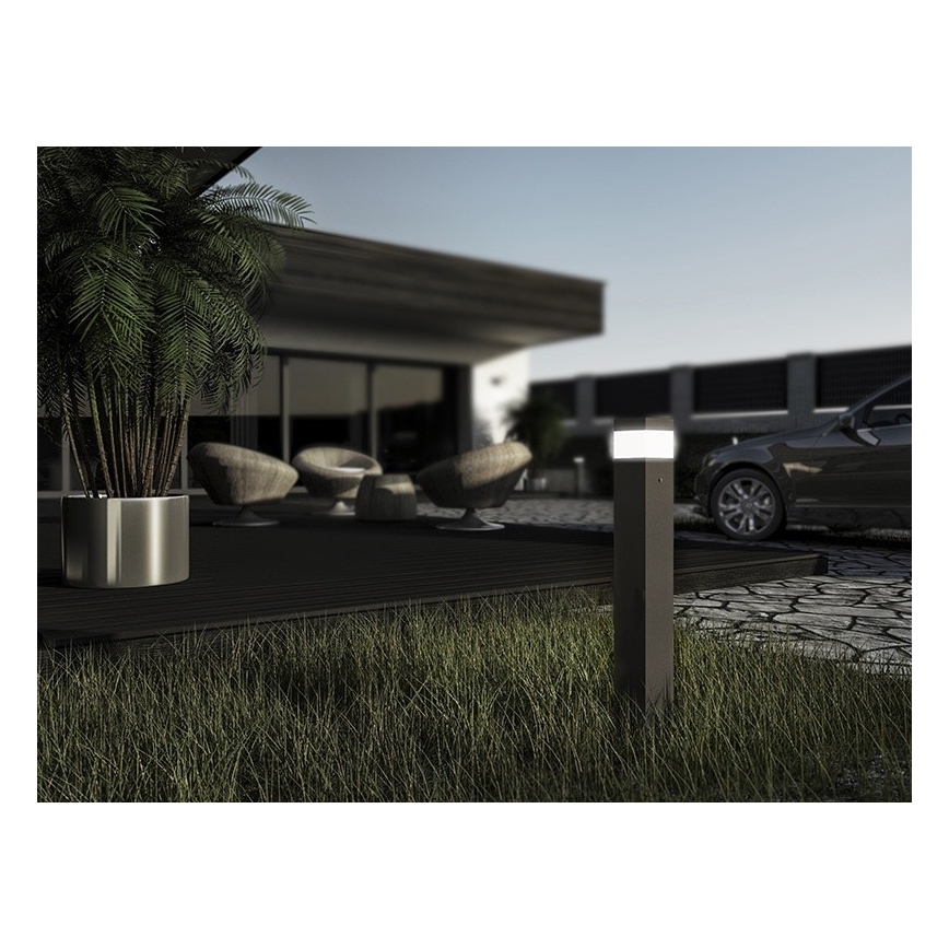 Lampadaire extérieur avec détecteur GARD 1xE14/60W/230V IP44