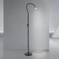 Lampadaire flexible DOTTY 1xGU10/10W/230V noir/laiton