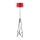 Lampadaire FLOAT 1xE27/60W/230V rouge