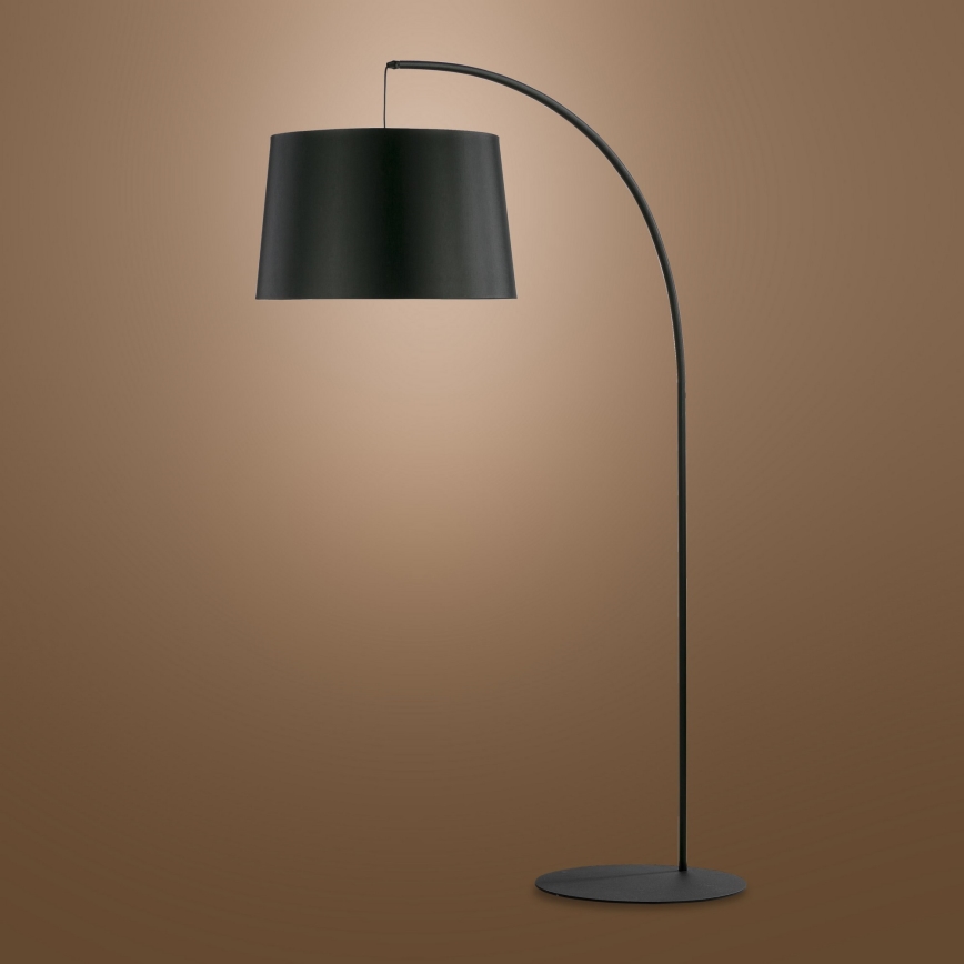 Lampadaire HANG 1xE27/25W/230V noir