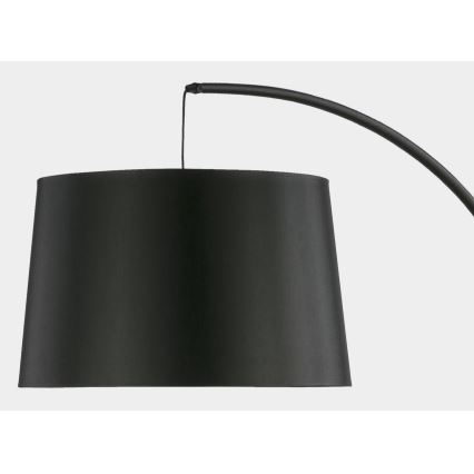 Lampadaire HANG 1xE27/25W/230V noir