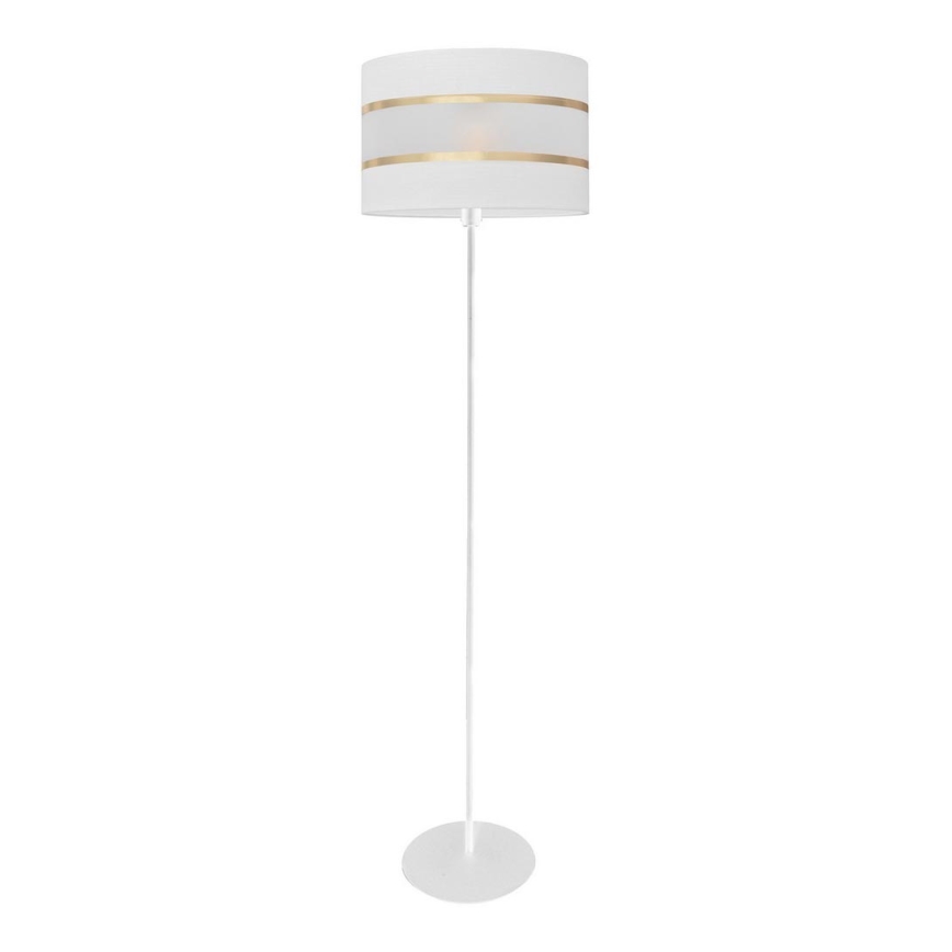 Lampadaire HELEN 1xE27/15W/230V blanc/doré
