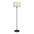 Lampadaire HELEN 1xE27/15W/230V crème/noir/doré