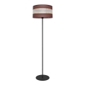 Lampadaire HELEN 1xE27/15W/230V marron/noir/doré