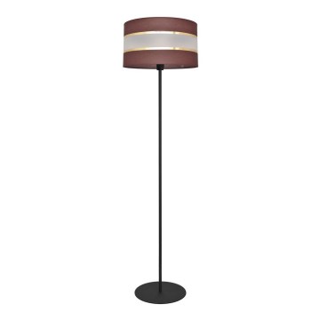 Lampadaire HELEN 1xE27/15W/230V marron/noir/doré