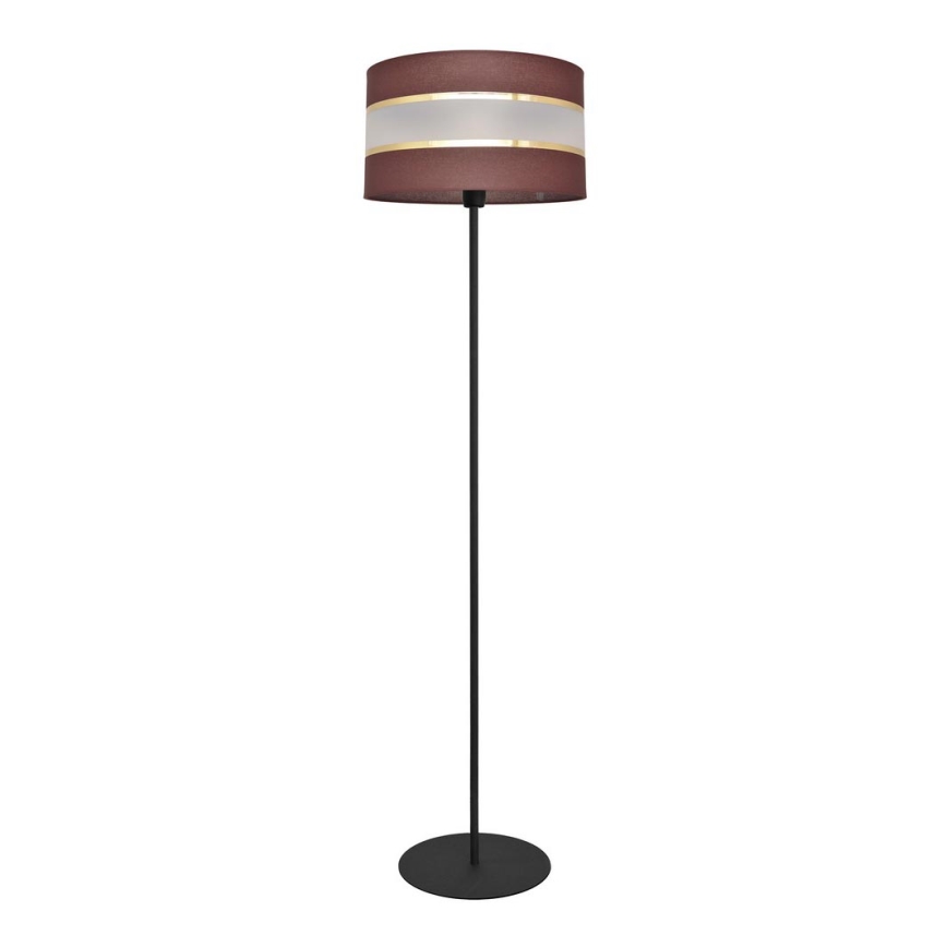 Lampadaire HELEN 1xE27/15W/230V marron/noir/doré