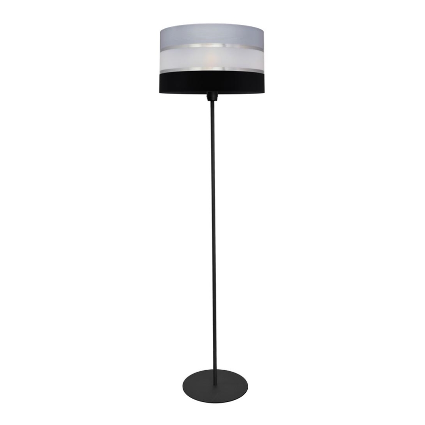 Lampadaire HELEN 1xE27/15W/230V noir/gris/argent
