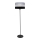 Lampadaire HELEN 1xE27/15W/230V noir/gris/argent