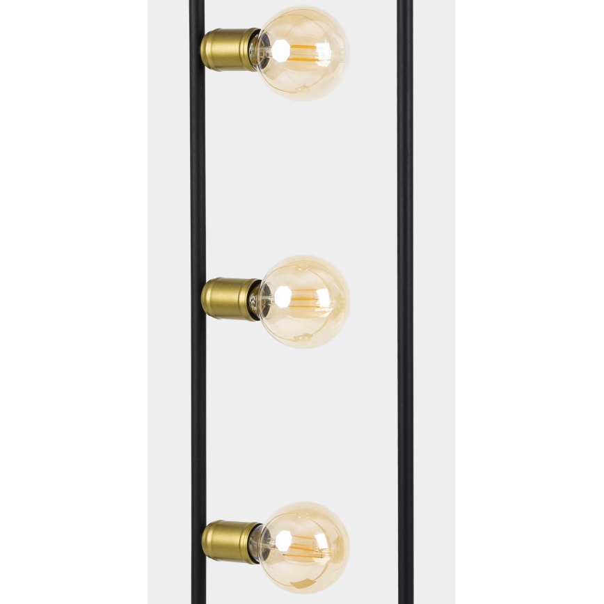 Lampadaire HYDRIA 3xE27/60W/230V noir