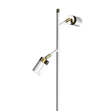 Lampadaire JOKER 2xGU10/25W/230V blanc/doré