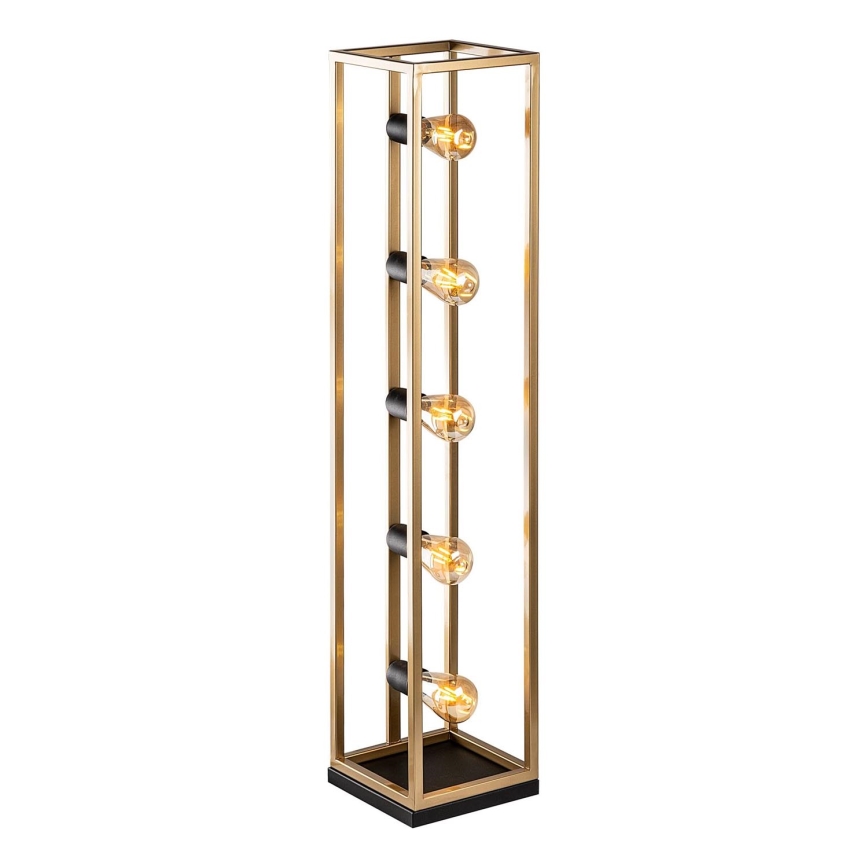 Lampadaire KAFES 5xE27/40W/230V doré