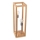 Lampadaire KAGO 2xE27/60W/230V chêne mat