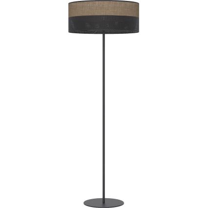 Lampadaire KARBON 1xE27/15W/230V noir/marron
