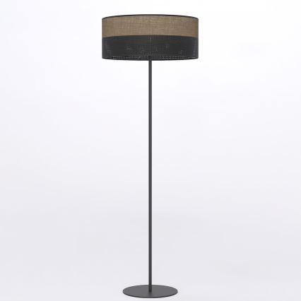 Lampadaire KARBON 1xE27/15W/230V noir/marron