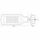 Lampadaire LED/50W/170-400V 4000K IP65
