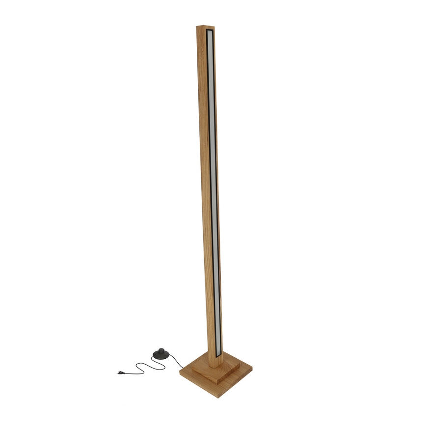 lampadaire LED ALSET LED/18W/230V chêne