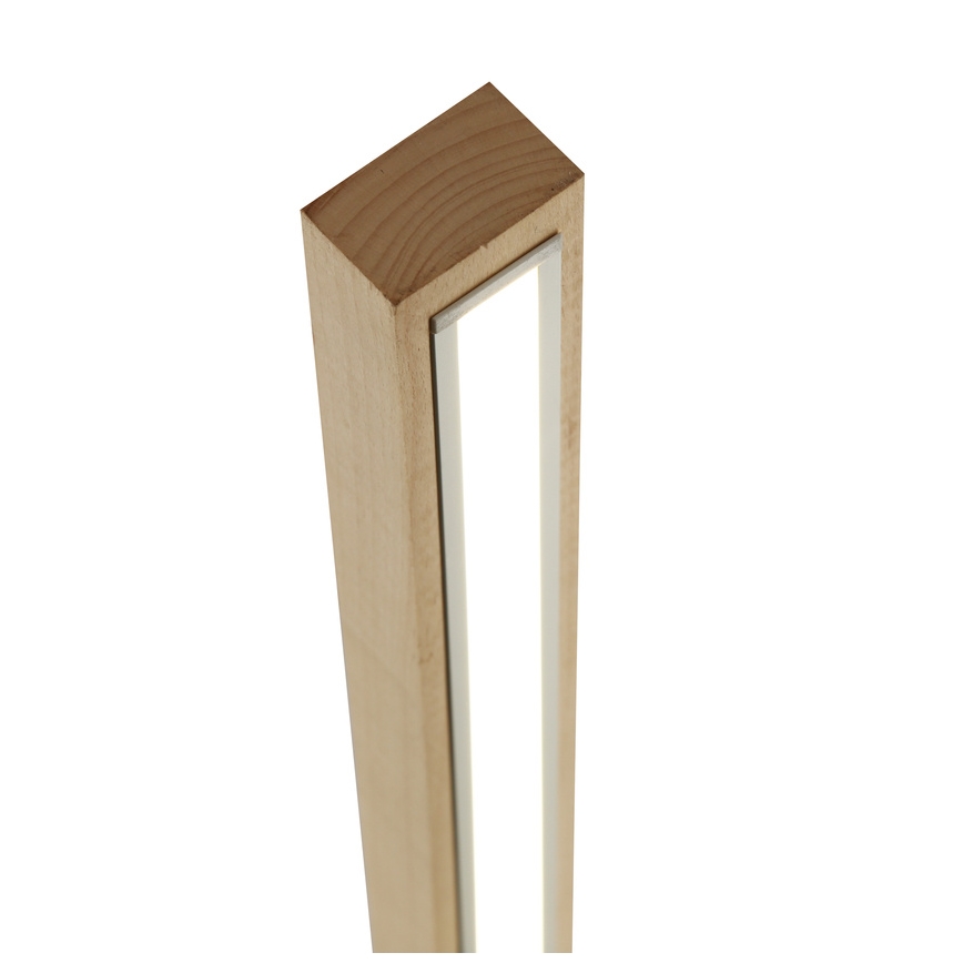 lampadaire LED ALSET LED/18W/230V hêtre