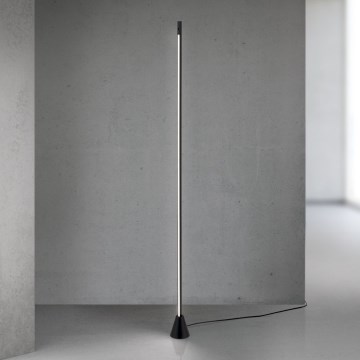 Lampadaire LED dimmable avec détecteur de mouvement SOJIE LED/26W/230V noir