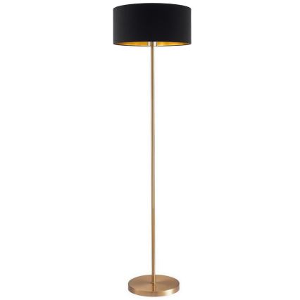 Lampadaire LED sur pied TUNJA 1xE27/20W/230V Ø 38 cm doré/noir